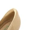 Sustainable Knit Block Heels BEIGE