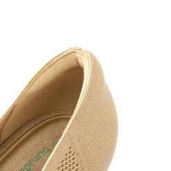 Sustainable Knit Block Heels BEIGE