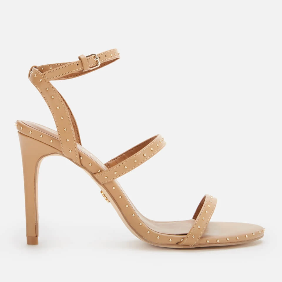 Kurt Geiger London Women's Portia Leather Heeled Sandals - Nude
